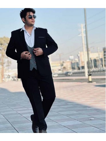 کت و شلوار جودون سایز بزرگ کد 2485